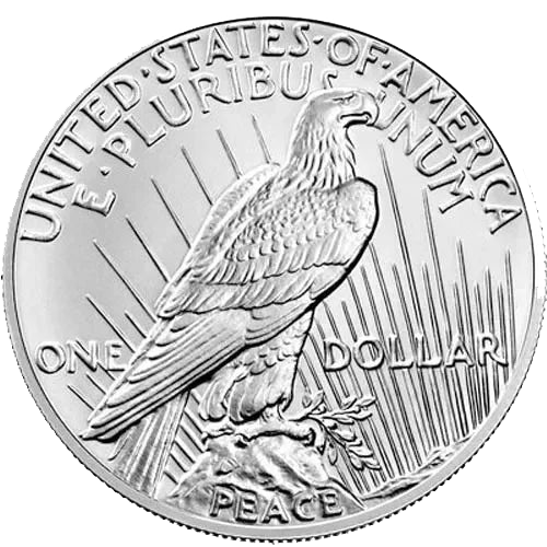 2021 Peace Silver Dollar High Relief First Day of Issue